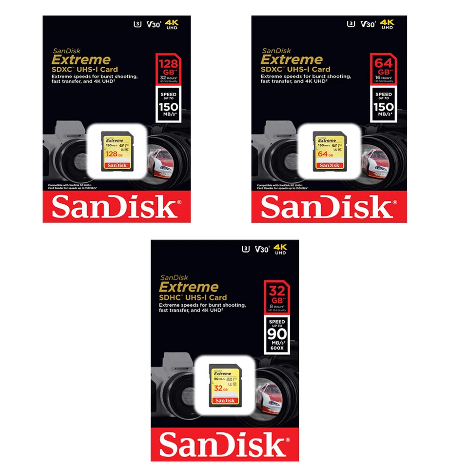 SANDISK Tarjeta de memoria SD para cámara digital Sony Alpha a7 (III)