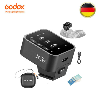 Godox X3F X3-F 2.4G OLED-Touchscreen Flash Trigger TTL kabelloser Blitzauslöser