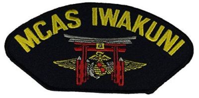 USMC MARINE CORPS AIR STATION MCAS IWAKUNI JAPAN PATCH CASTLE MAG 12 YAMAGUCHI