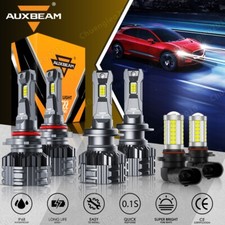 For Subaru Legacy 2008 2009 Auxbeam Canbus Led Headlight Hilow Fog Light White For Subaru Legacy 2008 2009 Auxbeam Canbus Led Headlight Hilow Fog Light White