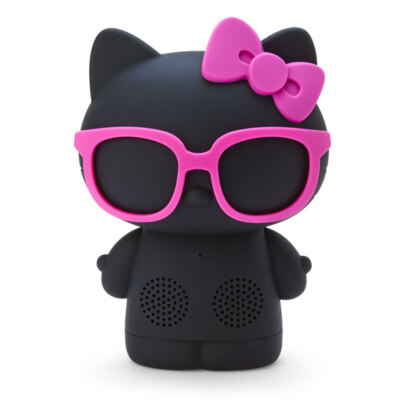 その他 Hello Kitty Bluetooth Speaker Black Hello Kitty Bluetooth Speaker Black Accessories Sanrio Character
