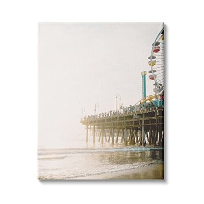 Coastal Boardwalk Pier Carnival Ferris Wheel Photography, Designed by Leah St...
