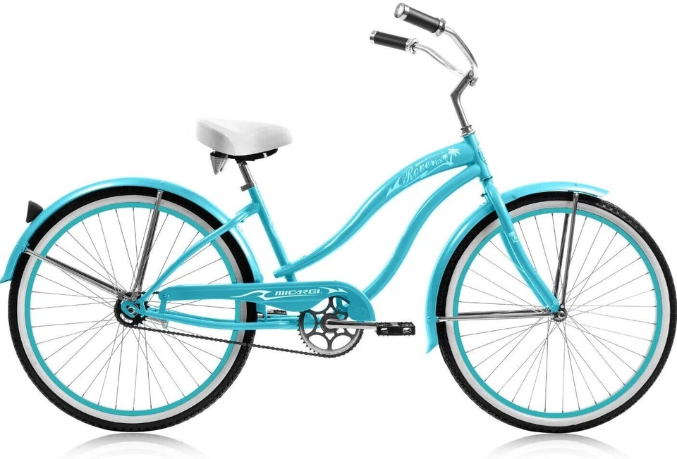 Bicicleta de 26" Beach Cruiser Dama Freno de montaña Freno de una sola velocidad Bicicleta para mujeres Foto 2 de 4
