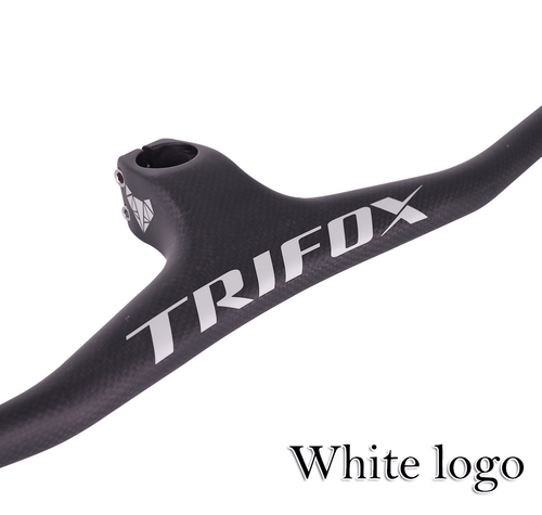 Carbon MTB Bike Handlebars and Stem Integrated 28.6 mm Carbon Handlebars - Picture 14 of 16