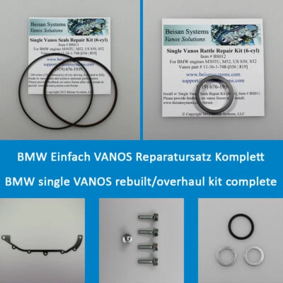 Beisan Systems Einfach Vanos Reparatursatz Komplett  M50TU M52 + Geschenk - Bild 1 von 4