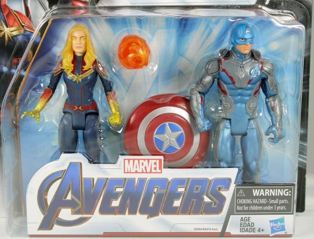 Captain Marvel & Captain America Set of 2 Action Figures 6 I