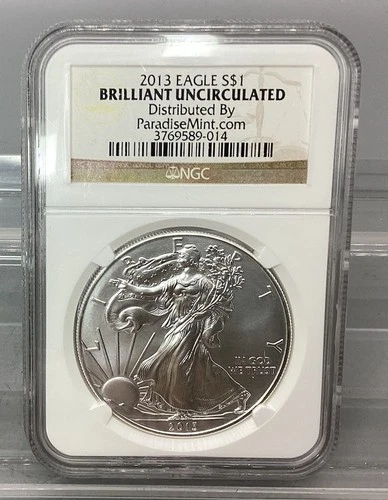 2013 American Silver Eagle - NGC - Brilliant Uncirculated