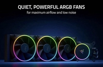 Razer Hanbo Chroma 360mm ARGB Liquid CPU Cooler w/ 3x120mm Fans Intel/AMD-New