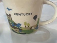 Starbucks Kentucky Coffee Mug You Are Here Collection Cup 14 oz Derby 2015