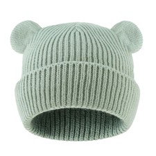 Bear Baby Beanie Knitted Baby Winter Hat Infant Toddler Boys Girls Beanie wit...