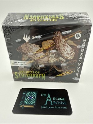 strixhaven collector booster box price Secrets of Strixhaven Collector Booster Box [MTG]