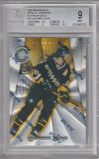 97-98 JAROMIR JAGR 57/69 PINNACLE TOTALLY CERTIFIED BASE PLATINUM GOLD #35 BGS 9