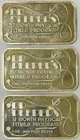 Lot of Three (3) Dr. Peepers 1 oz Silver Bars - June November December, Adult