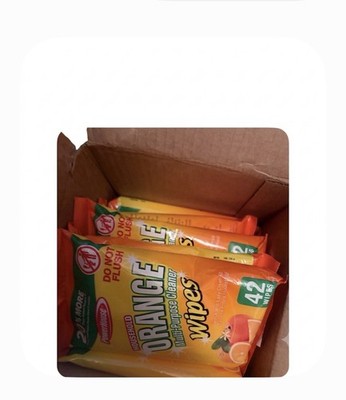 PowerHouse Household Orange Multi-Purpose Cleaner Wipes (42 Count per Pack)