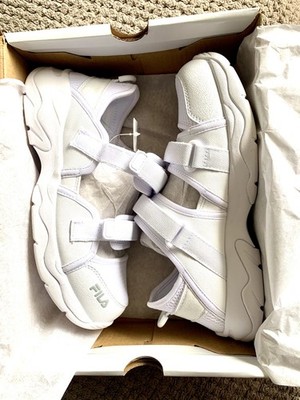 Fila Ray Gr. 5,5 UK Weiß Sneaker Sandalen Kinder/Kleine Erwachsene Unisex.