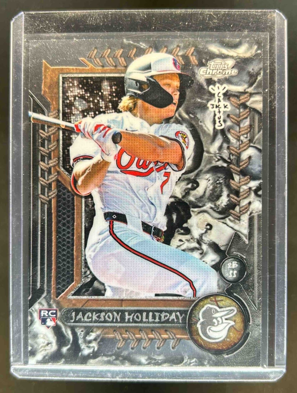2024 Topps Cosmic Chrome x Cactus Jack Jackson Holliday RC Rookie #34 Orioles