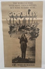 1968 Tiny Tim &lsquo; God Bless Tiny Tim&rsquo; Record Promo, Ad