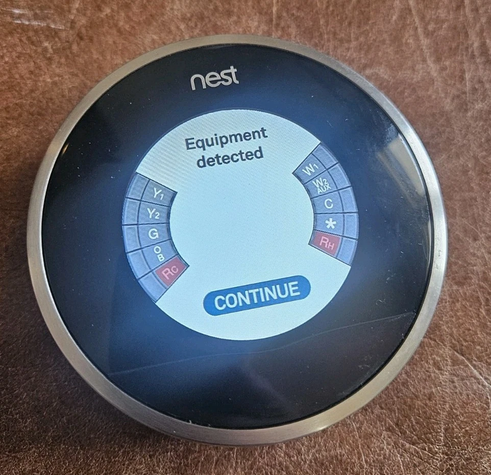 Nest Model 02A Smart Thermostat Wi-Fi Used Working Condition