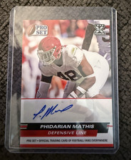 Leaf Pro Set Draft 2022 Phidarian Mathis Alabama #PSA-PM1 Auto Rookie