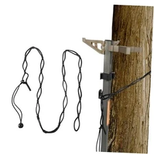 Climbing Stick Aider for Hunting, 180cm/6ft Adjustable Daisy Chain Single Step 