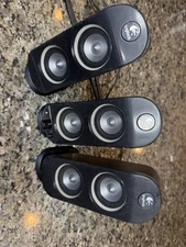 Logitech 2.1 Computer Speakers System w/Subwoofer Control Pod AUX Tested