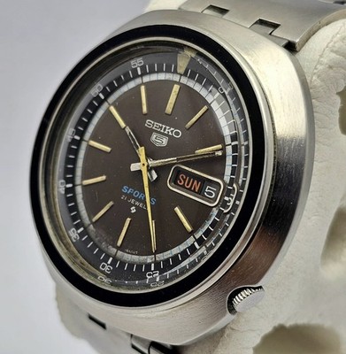 Seiko 5 Sports UFO 6119-6400 Day/Date Vintage Men's Watch | eBay