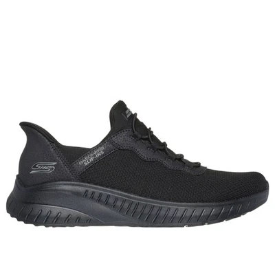 Skechers Femmes Slip-Ons Bobs Sport Noir Taille UK - Photo 1/4