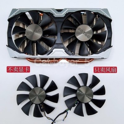 A Pair Fans For ZOTAC GTX 1070 mini  GTX 1060   Video Graphics Card #vn