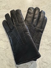Ladies Leather Fleece Lined Gloves