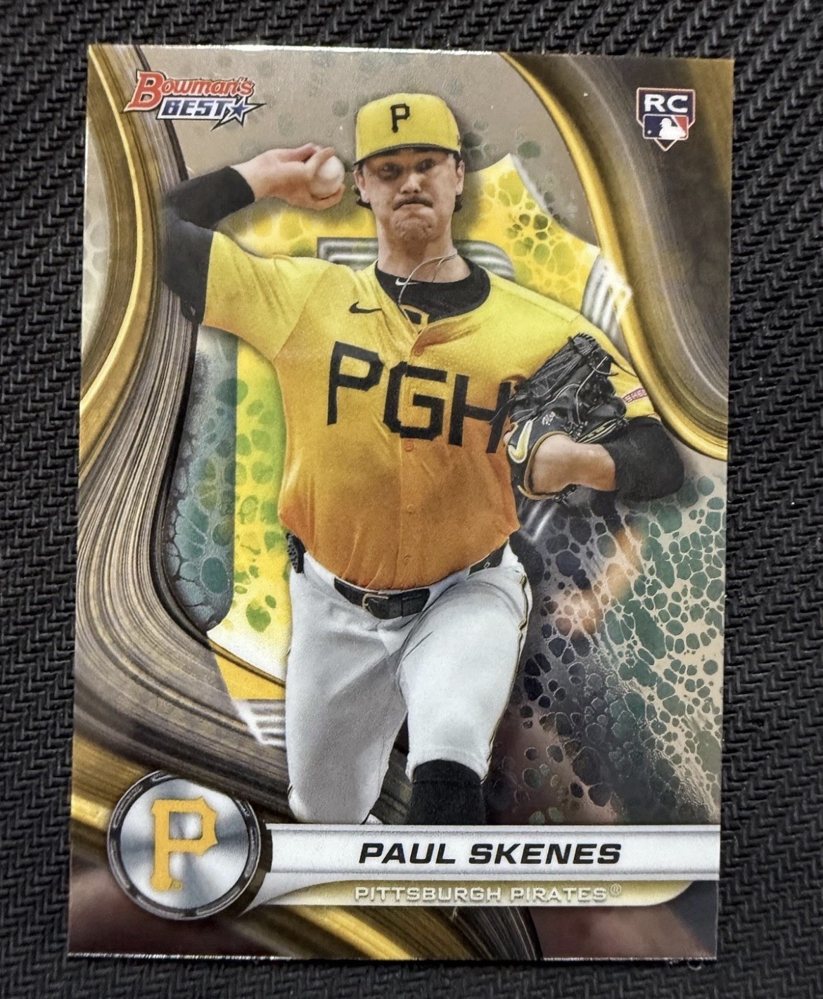 2024 Bowmans Best Baseball Paul Skenes RC #53 Pirates Rookie Card