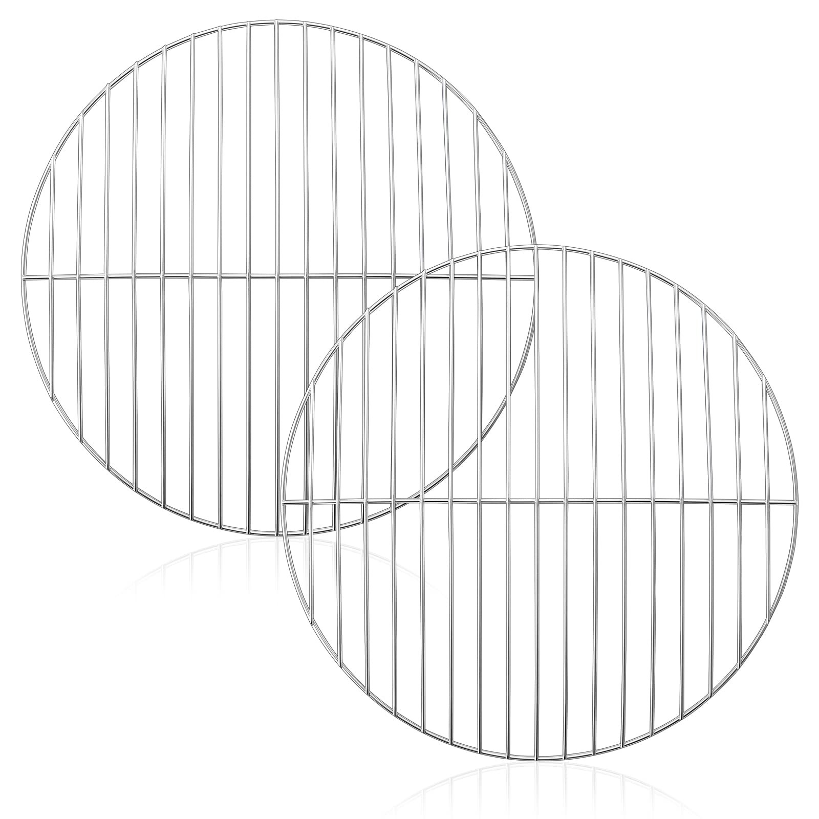 Weber Cooking Grate, 13.7 Inch Diameter, Heavy-Duty Plated Steel
