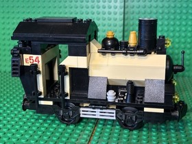 Lego My Own Train Small Sand Tan Engine Locomotive Read Description