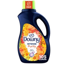 Downy Intense Liquid Fabric Softener and Conditioner, Purity Scent, 77 fl oz, 10