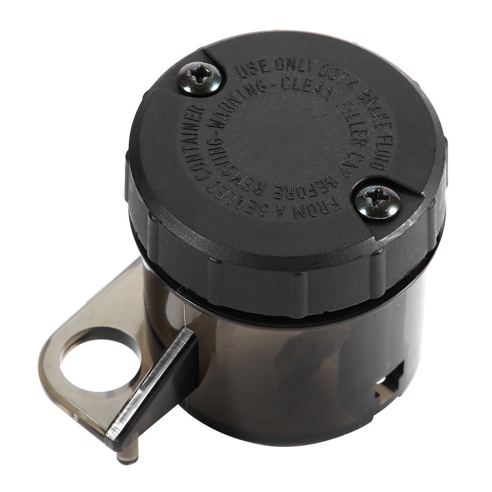 Universal Brake Clutch Fluid Reservoir Tank For Motorcycle Plastic