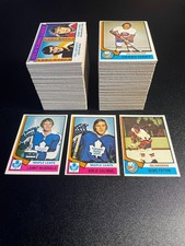 1974-75 O-PEE-CHEE HOCKEY COMPLETE SET (396)  NRMT OR BETTER CONDITION  28707