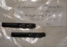 Remington 700,740,742,760 front sight ramp with sight hood grooves