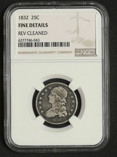 1832-P Capped Bust Quarter — photo from another recent sale