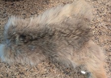 BEAUTIFUL LARGE FOX FUR PELT 27 FLY TYING