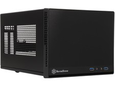 SilverStone SG13B-Q Black Plastic front panel...