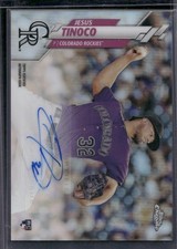 2020 Topps Chrome Update #USA-JT Jesus Tinoco Autographs