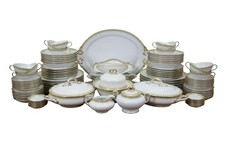 100pc Lot Antique William Guerin & Co Limoges France Dinner Service for 12