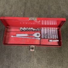 Vintage Proto 4700 E 20 Piece Sae 14 Tool Set With Flying Lady Emblem Vintage Proto 4700 E 20 Piece Sae 14 Tool Set With Flying Lady Emblem
