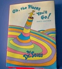 1990 Party Edition Oh The Places You’ll Go Dr Seuss, 