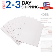 Photo Album Self Adhesive Scrapbook Refill Pages for 12x12 in Photo Album