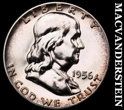 1956 Franklin Half Dollar-Choice Gem Proof Lustrous No Reserve #G7573
