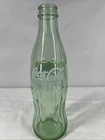 Vintage 1999 Coca Cola Coke Bottle 8oz. Green Glass Eureka Springs Arkansas