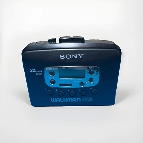 Sony Walkman [WM-FX221] - Serviced, Cleaned & Fully Working Bundle