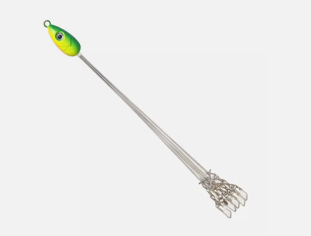 4 Pcs ALABAMA Rig 5 Wire Arms Umbrella Bass Fishing Umbrella Rig 4 Colors yu - Image 6