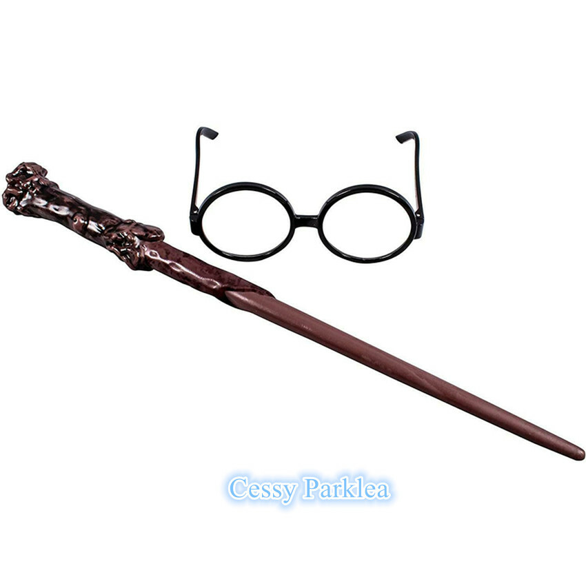 SN-A5-2 Harry Potter Magic Light Voice Toy WAND GLASSES Book Week