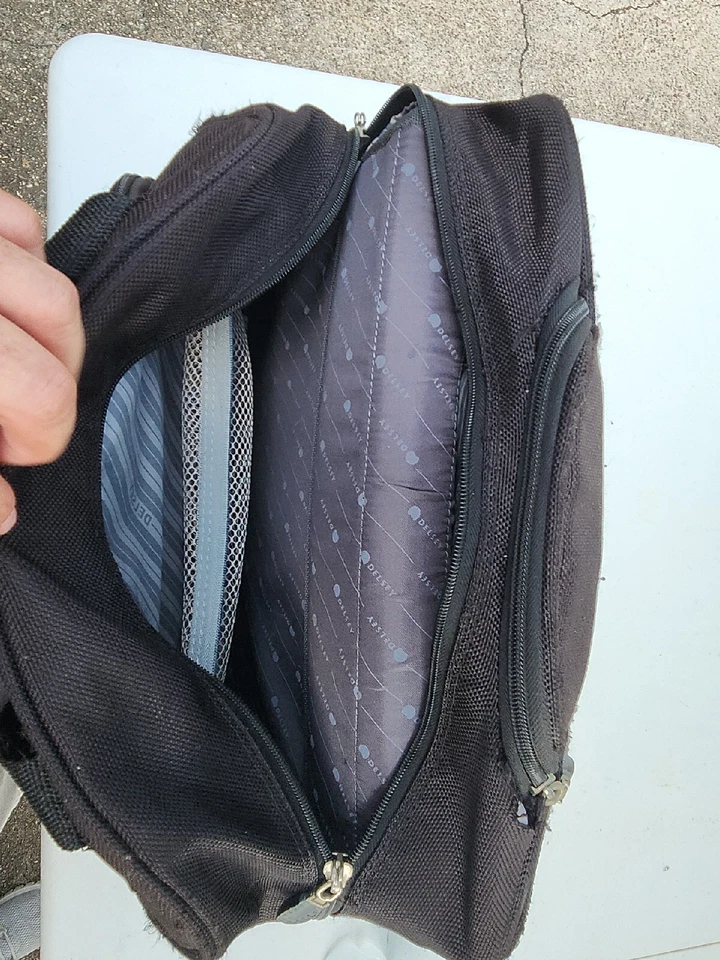 Delsey Rolling UnderSeat Tote Carry-On Bag Black - Image 3 of 4